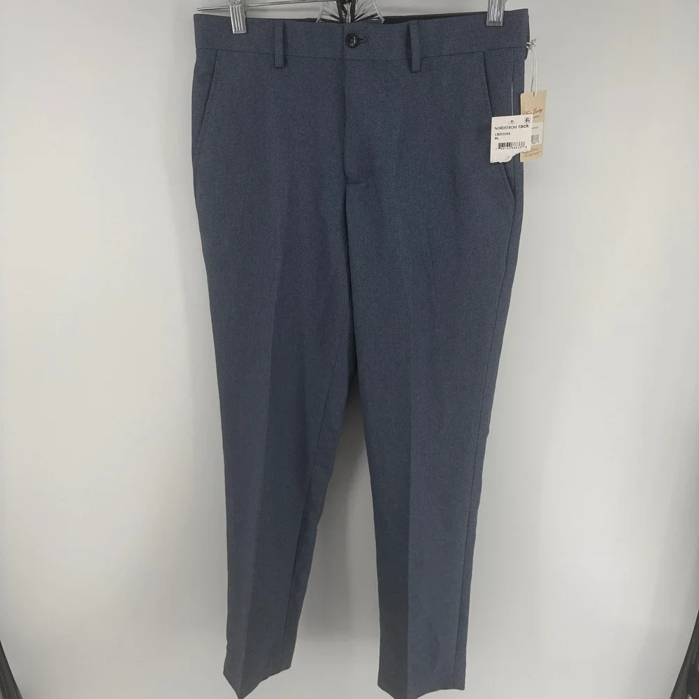 Lucky Brand Mens Modern Fit Blue Dress Pants Trousers 30x30 NWT LB2333S4